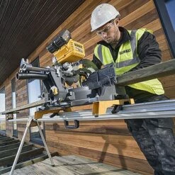 DeWalt DHS780T2 54V XR 305mm FlexVolt Dual Mitre Saw 12" 2 X 6.0Ah Batteries -Outlet The Build Edge Store 0095847 700