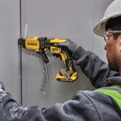 DeWalt DCF620P2K 18V Brushless Collated Drywall Screwdriver 2 X 5.0Ah Batteries -Outlet The Build Edge Store 0095950 700