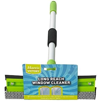 Harris Long Reach Window Cleaner 1.2m 1 Harris Long Reach Window Cleaner 1.2m