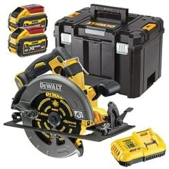 DeWalt DCS578X2 54V FlexVolt High Power Circular Saw 190mm 2 X 9.0Ah Batteries