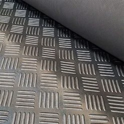 Checkered 5mm Rubber Matting 1m X 1m