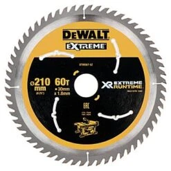 Dewalt DT99567 210mm X 30mm 60T XR FlexVolt Table Saw Blade