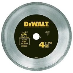 Dewalt DT3738 230mm Continuous Rim Sintered Diamond Blade