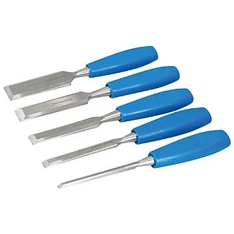 Silverline CB19 5 Piece Wood Chisel Set 1 Silverline CB19 5 Piece Wood Chisel Set