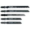 Makita A-86898 Mixed Pack 5 Jigsaw Blades