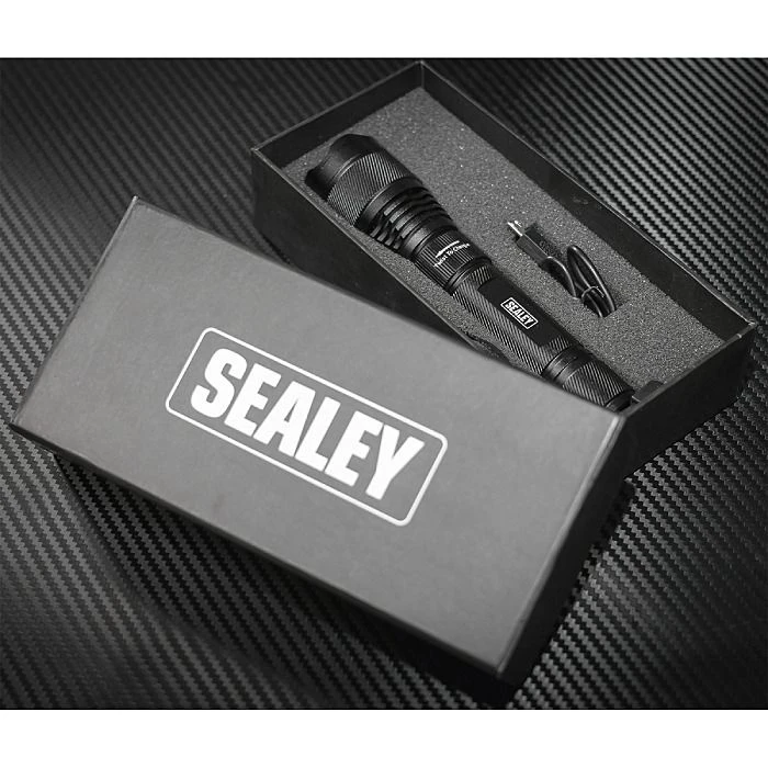 Sealey LED449 Aluminium Li-ion 10W LED Torch 3 Sealey LED449 Aluminium Li-ion 10W LED Torch - Image 3