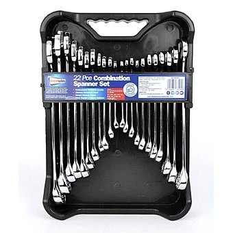 Streetwize 22 Piece Combination Spanner Set 1 Streetwize 22 Piece Combination Spanner Set