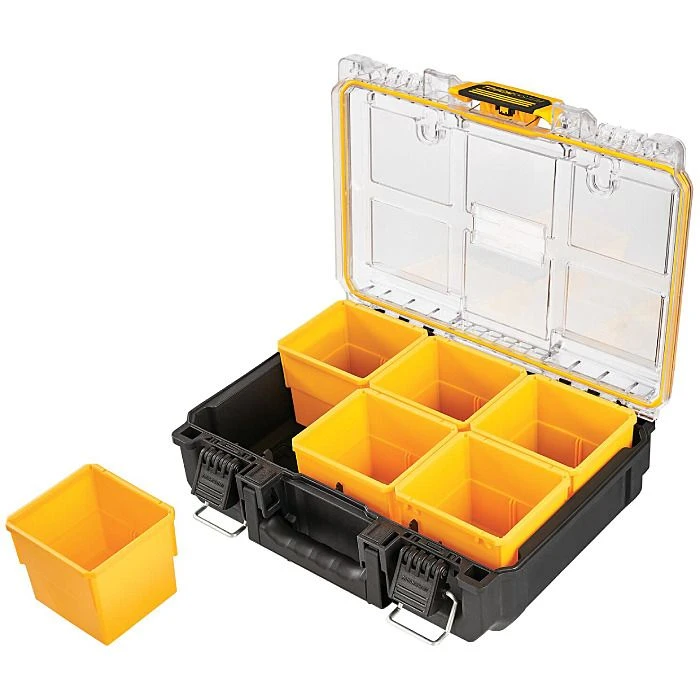 DeWalt ToughSystem 2.0 Half Width Deep Organiser Box DWST83392-1 2 DeWalt ToughSystem 2.0 Half Width Deep Organiser Box DWST83392-1 - Image 2