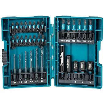 Makita B-66896 33 Piece Black Impact Bit Accessory Set 1 Makita B-66896 33 Piece Black Impact Bit Accessory Set