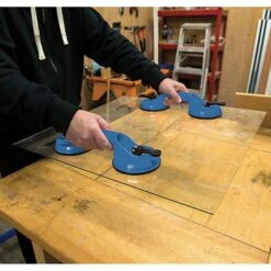 Silverline 675088 Double Suction Pad Lifter 70kg -Outlet The Build Edge Store 0098255 700