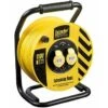 Defender 110v Twin Outlet Extension Cable Reel