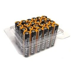 24 X AAA Batteries By Duracell Industrial