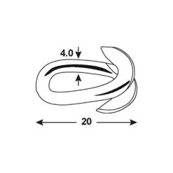 Connex 4mm X 20mm Replacement Chain Link 2 Pack 50kg -Outlet The Build Edge Store 0099016 700