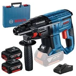 Bosch GBH 18V-21 18V Cordless SDS+ Rotary Hammer Drill 2 X 4.0Ah Batteries