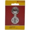 Centurion 1 1/4" Chrome Plated Victorian Escutcheon Key Hole With Cover