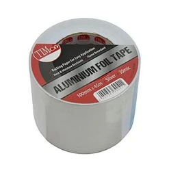 TIMco Aluminium Foil Tape 100mm X 45m