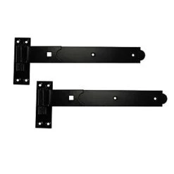 TIMco Hook & Band Hinge Black 2 Sets