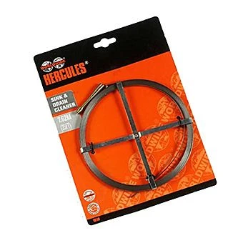 Hercules Sink & Drain Cleaner 25ft 1 Hercules Sink & Drain Cleaner 25ft