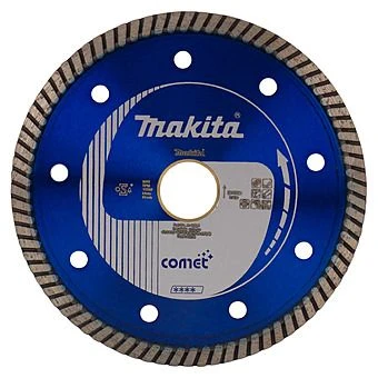 Makita 125mm 5" Diamond Cutting Disc - Comet Turbo Rim - For DCC500 1 Makita 125mm 5" Diamond Cutting Disc - Comet Turbo Rim - For DCC500