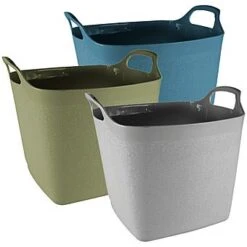 40 Litre Square Flexible Tub