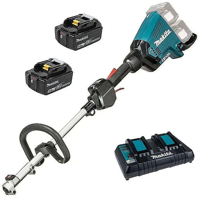 Makita DUX60PG2 36V (18V X2) Split Shaft Garden Multi-Tool & 2 X 6.0Ah Batteries 2 Makita DUX60PG2 36V (18V X2) Split Shaft Garden Multi-Tool & 2 X 6.0Ah Batteries - Image 2