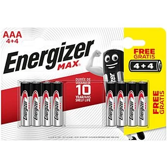 Energizer AAA Batteries Pack Of 8 1 Energizer AAA Batteries Pack Of 8