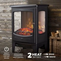 DeVielle Classic 3D Electric Stove 1850W -Outlet The Build Edge Store 0101473 700