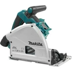 Makita DSP600ZJ 36V (2x18V) 165mm Plunge Saw Body Only, Guide Rails & Clamps Kit -Outlet The Build Edge Store 0101524 700