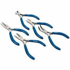 Draper 33057 5 Piece Set Of Carbon Steel Mini Pliers
