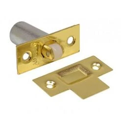 Centurion CA17P Electro Brassed Adjustable Roller Catch 50mm Ball Latch