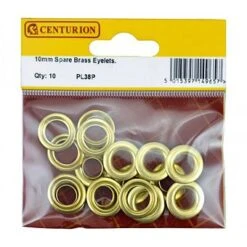 Centurion PL38P Spare Brass Eyelets 10mm 10pk