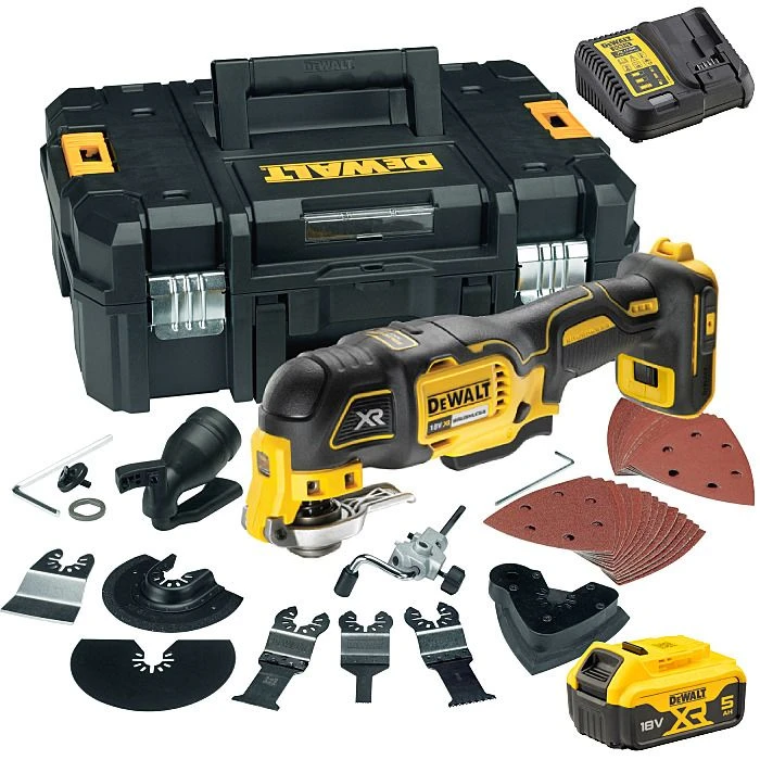 DeWalt DCS356P1 18V XR 3-Speed Multi-Tool & 5.0Ah Battery 2 DeWalt DCS356P1 18V XR 3-Speed Multi-Tool & 5.0Ah Battery - Image 2