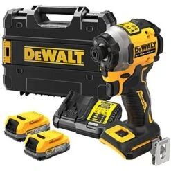 DeWalt DCF850E2T 18V XR 3rd Gen Impact Driver & 2 X 1.7Ah PowerStack Batteries