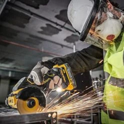 DeWalt DCS438E2T 18V XR 75mm Cut Off Saw Tool & 2 X 1.7Ah PowerStack Batteries -Outlet The Build Edge Store 0102529 700