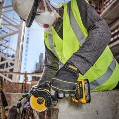 DeWalt DCS438E2T 18V XR 75mm Cut Off Saw Tool & 2 X 1.7Ah PowerStack Batteries -Outlet The Build Edge Store 0102530 700