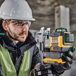 DeWalt DCLE34031D1 18V XR Compact 3x360° Green Laser & 2.0Ah Battery -Outlet The Build Edge Store 0102735 700