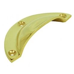 Centurion HD1580P 90mm Polished Solid Brass Drawer Pull Handle