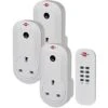 Brennenstuhl Wireless Remote Controlled Sockets 3 Pack