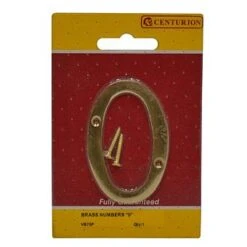 Centurion VB70P Brass Door Number 0