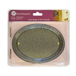 Centurion Medium Oval Pewter Plaque