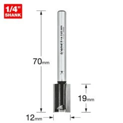 Trend 1/4" X 12.0mm Hinge Jig Cutter TR12X1/4TC 5 Trend 1/4" X 12.0mm Hinge Jig Cutter TR12X1/4TC -Outlet The Build Edge Store 0103490 700