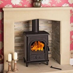 Hi-Flame Alpha 1 Multi-Fuel Stove 4.9KW Eco22 -Outlet The Build Edge Store 0103706 700