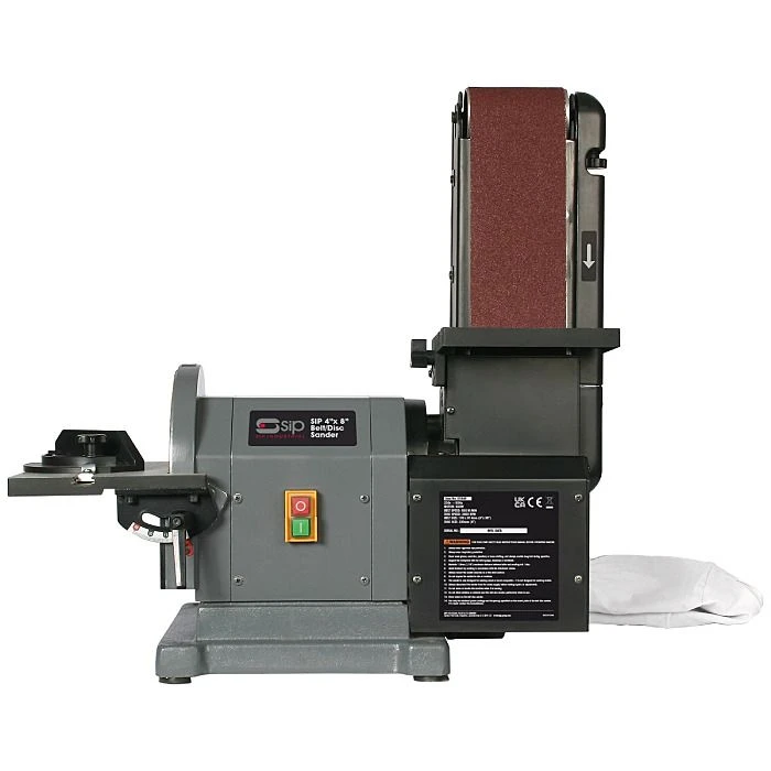 SIP 01946 Belt And Disc Sander 4" X 8" 500w 240v 3 SIP 01946 Belt And Disc Sander 4" X 8" 500w 240v - Image 3