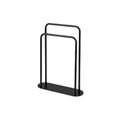 Aspen Black Towel Stand