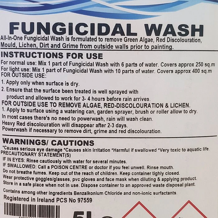 All In One Fungicidal Wall Wash 5 Litre 3 All In One Fungicidal Wall Wash 5 Litre - Image 3