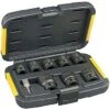 DeWalt DT7507 9 Piece 1/2" Impact Socket Set With 1/4" Hex Adaptor