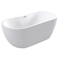 Bathrooms To Love Harlesden Freestanding White Bath