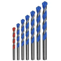 Faithfull 7 Piece Multi-Material Drill Bit Set FAIMCDSET7