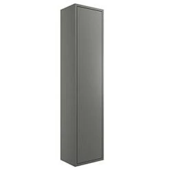 Moods Perla 30cm 1 Door Matt Grey Wall Hung Unit