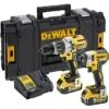 DeWalt DCK276P2 18V XR TwinPack DCD996 & DCF887 With 2x 5.0Ah Batteries